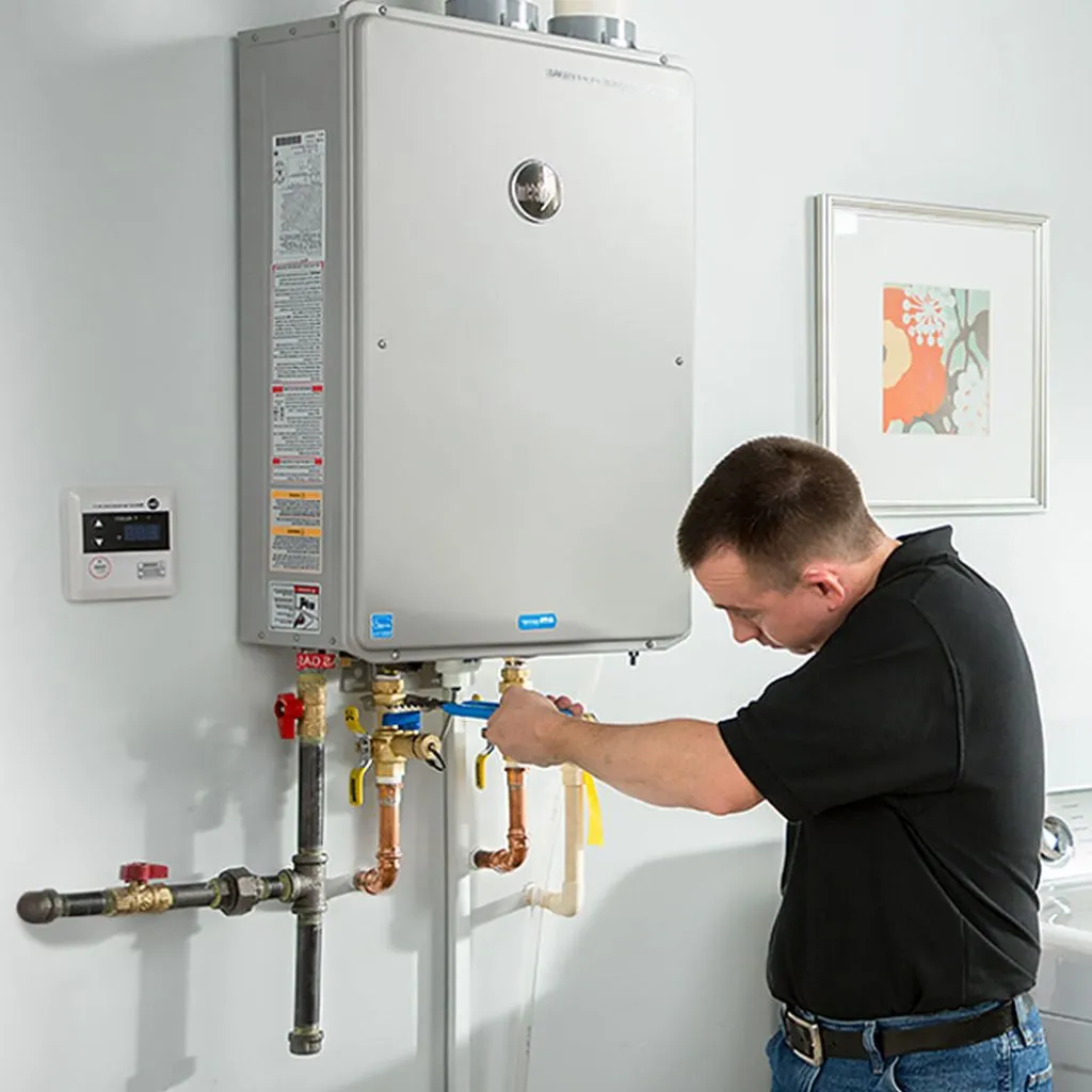 tankless water heater repair in Asbury, MO